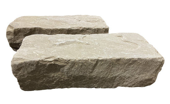 ブラウン・サンド・ウォーリング・ブロック｜積む・積石｜自然石などの