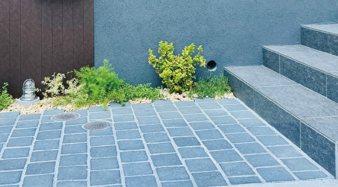 ミストラル・シルバー・セッツ｜敷く・石畳｜自然石などのマテリアル