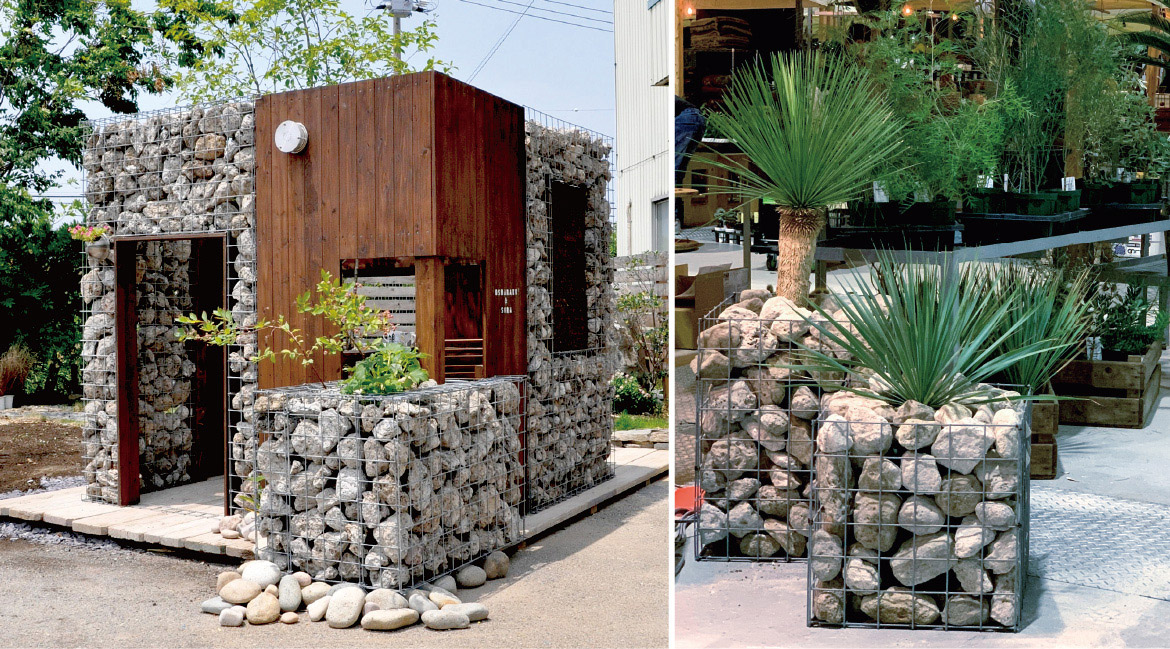 白軽石｜据える・置く（ロッカリー）｜自然石などのマテリアル（取扱い